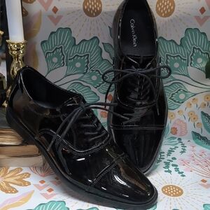 Calvin Klein Men's Black Dress Shoes Size 8